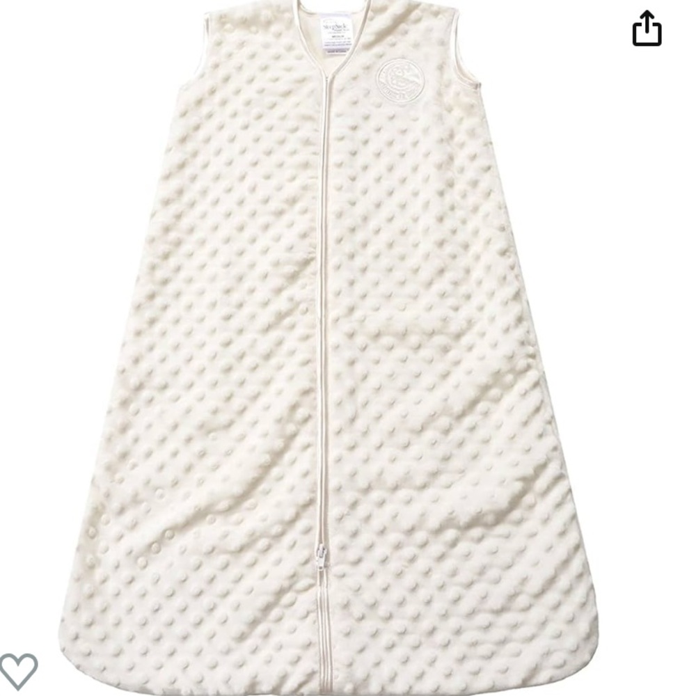 Halo sleepsack plush dot wearable blanket size small 0-6m